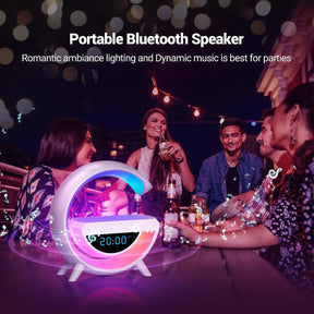 Led Wireless Charger Speaker
